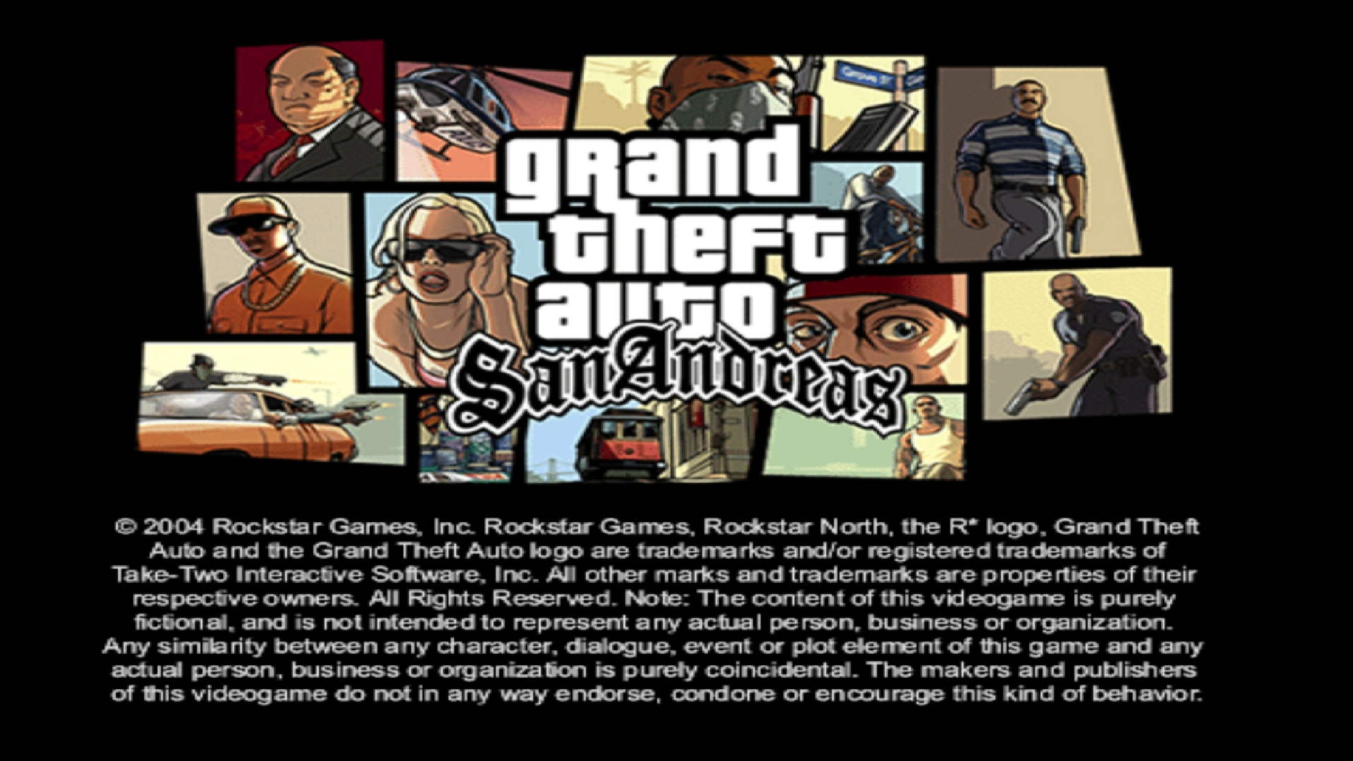 Grand Theft Auto: San Andreas (PS2) / Grand Theft Auto: San